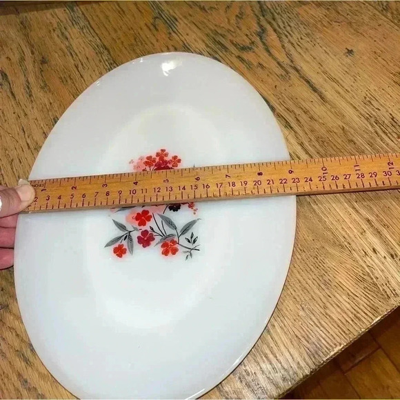 FIRE KING  Service plate Primerose - Picture 4 of 8